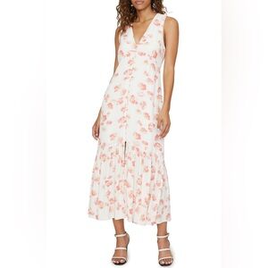 Sanctuary Floral Print Tie-Back Maxi Dress - 24W (3X) - NWT